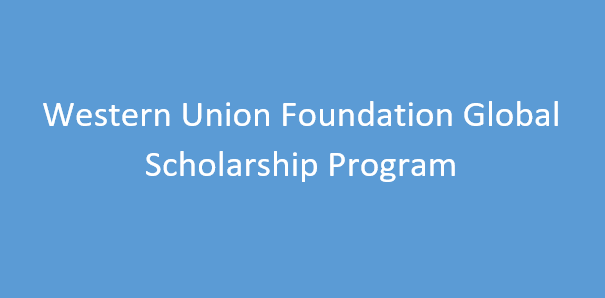 The Western Union Foundation Global Scholarship Program for 2024